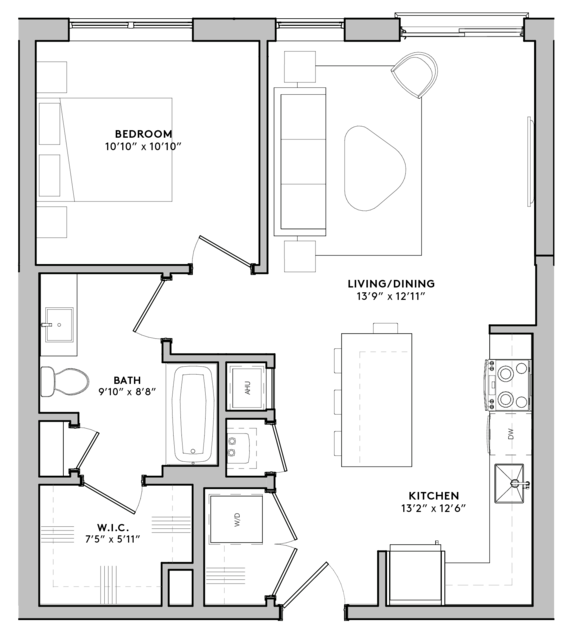 Apartments for Rent in Dover NH | Orpheum Apartments Floor Plans